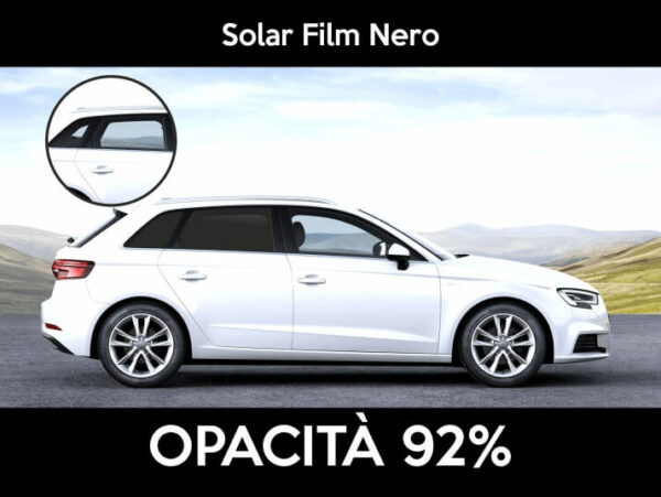 Pellicola Oscurante per Vetri A1-705 Nero Lunga Durata